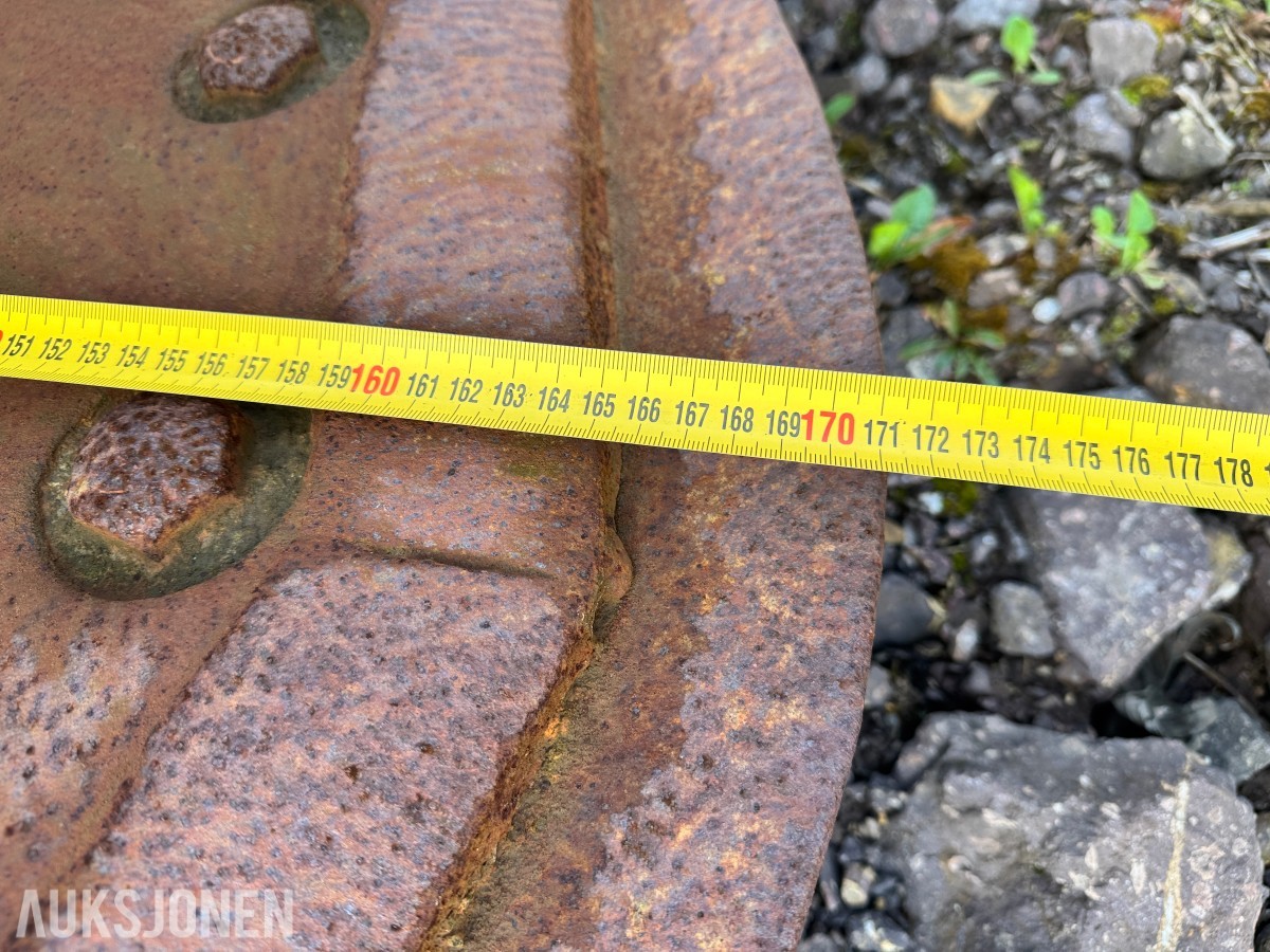 Sidetippende skuffe til hjullaster - 3700 mm