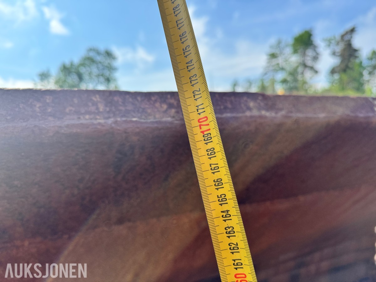 Sidetippende skuffe til hjullaster - 3700 mm