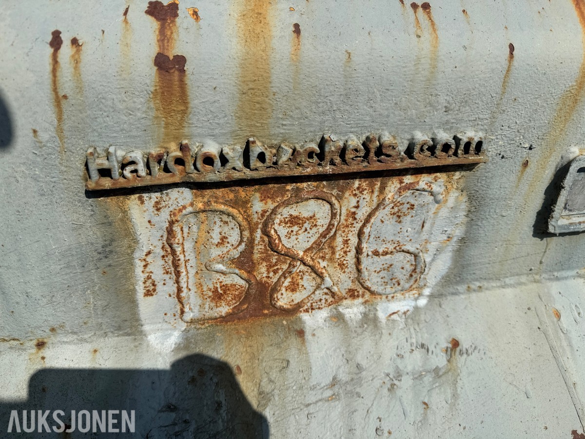 Sidetippende skuffe til hjullaster - 3700 mm