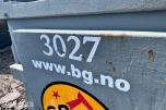 2015 dieseltank 1000 liter - ca. 30 % innhold