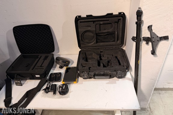 2017/2018 Novatron Xsite PAD med 4G LTE - MC maskinstyringsutstyr med C631 Rover antenna og Leica GLS30