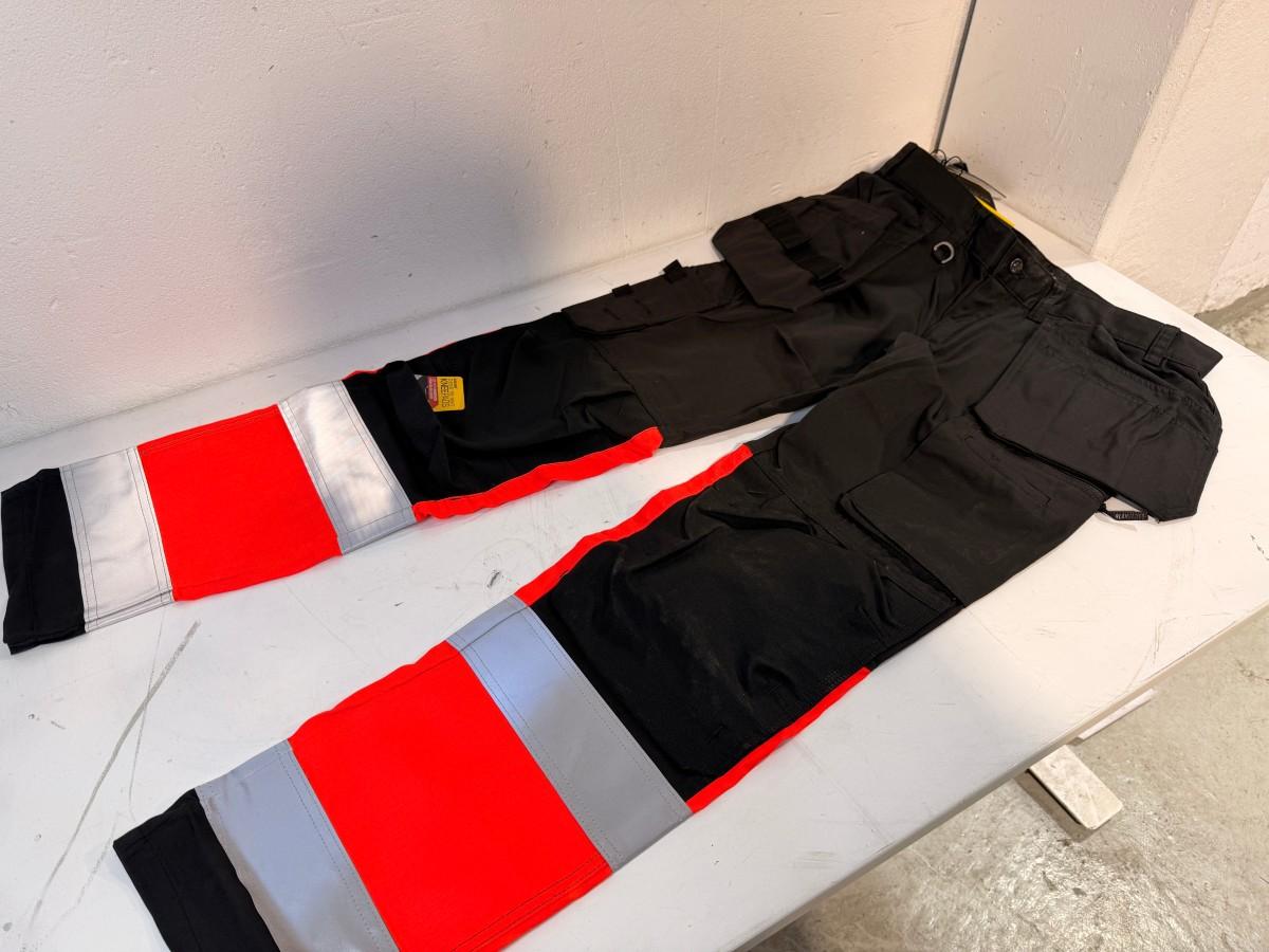 5 stk Blåkläder 1558 High Vis arbeidsbukser – C50