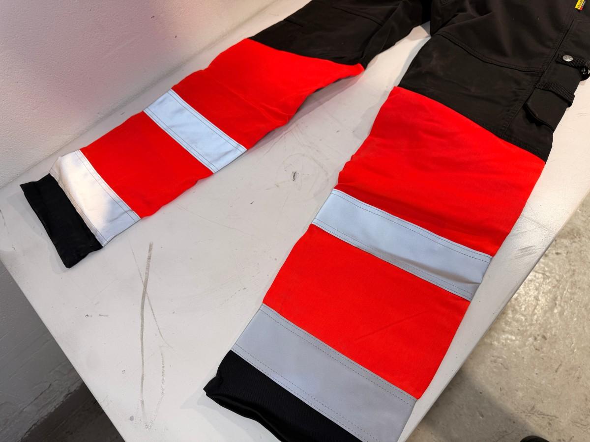 5 stk Blåkläder 1558 High Vis arbeidsbukser – C50