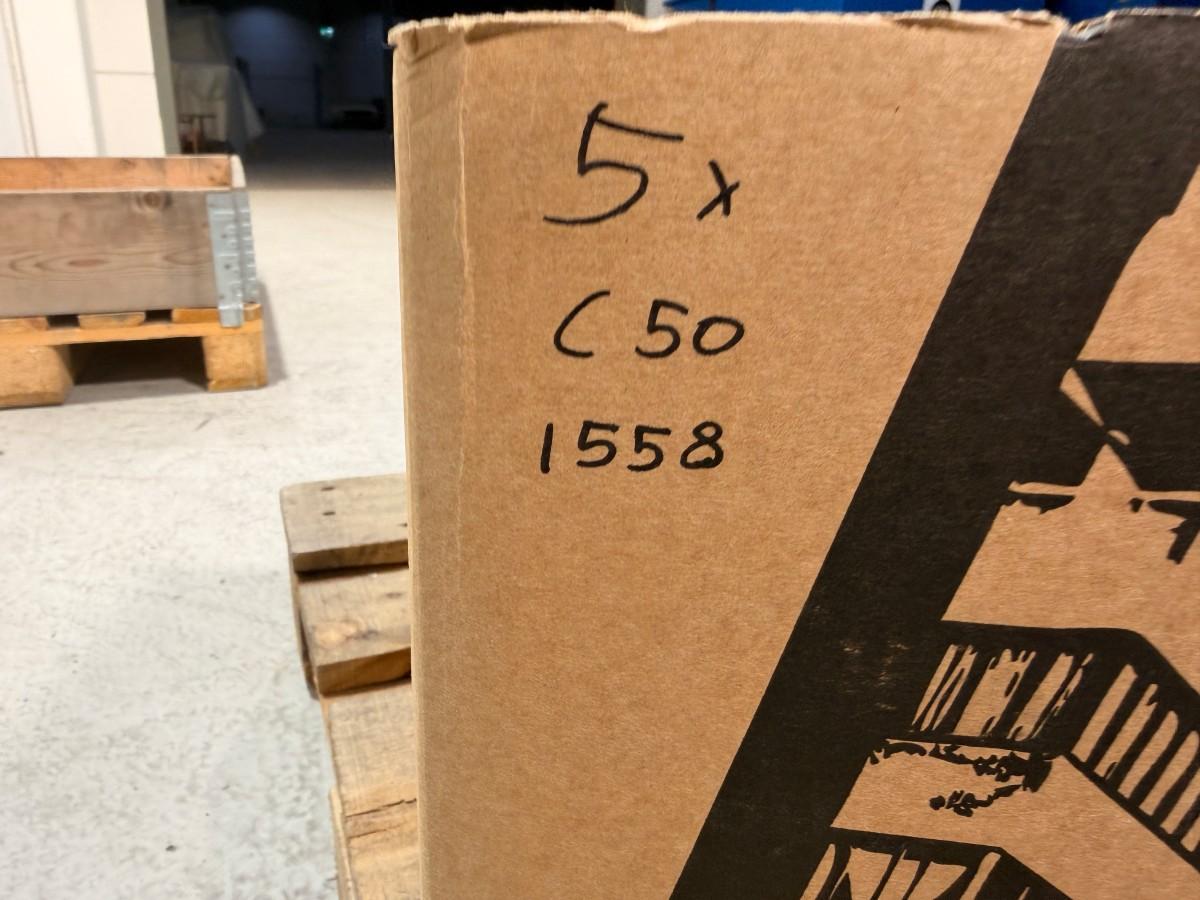 5 stk Blåkläder 1558 High Vis arbeidsbukser – C50