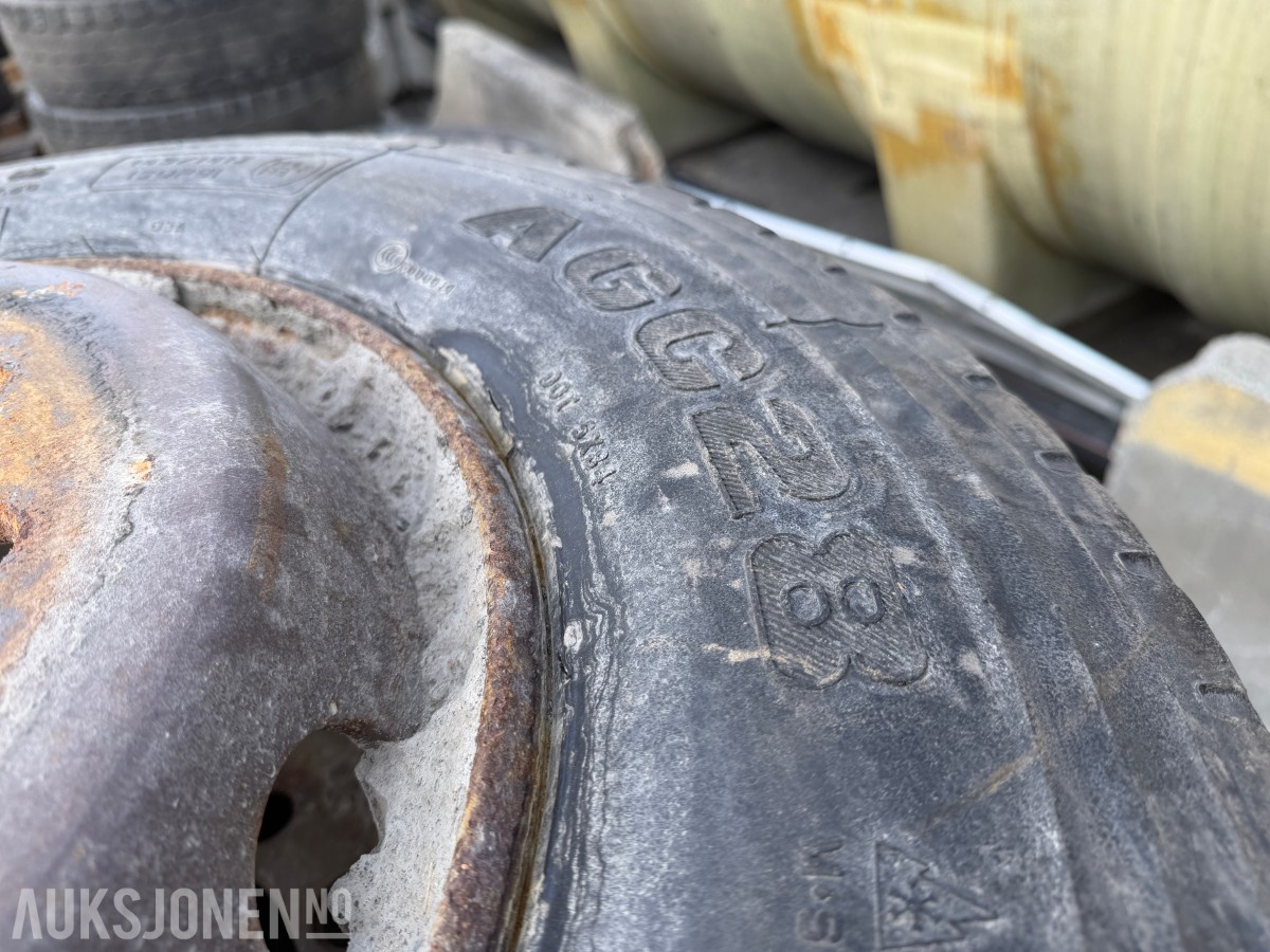 7 STK lastebildekk 245/70 R17.5