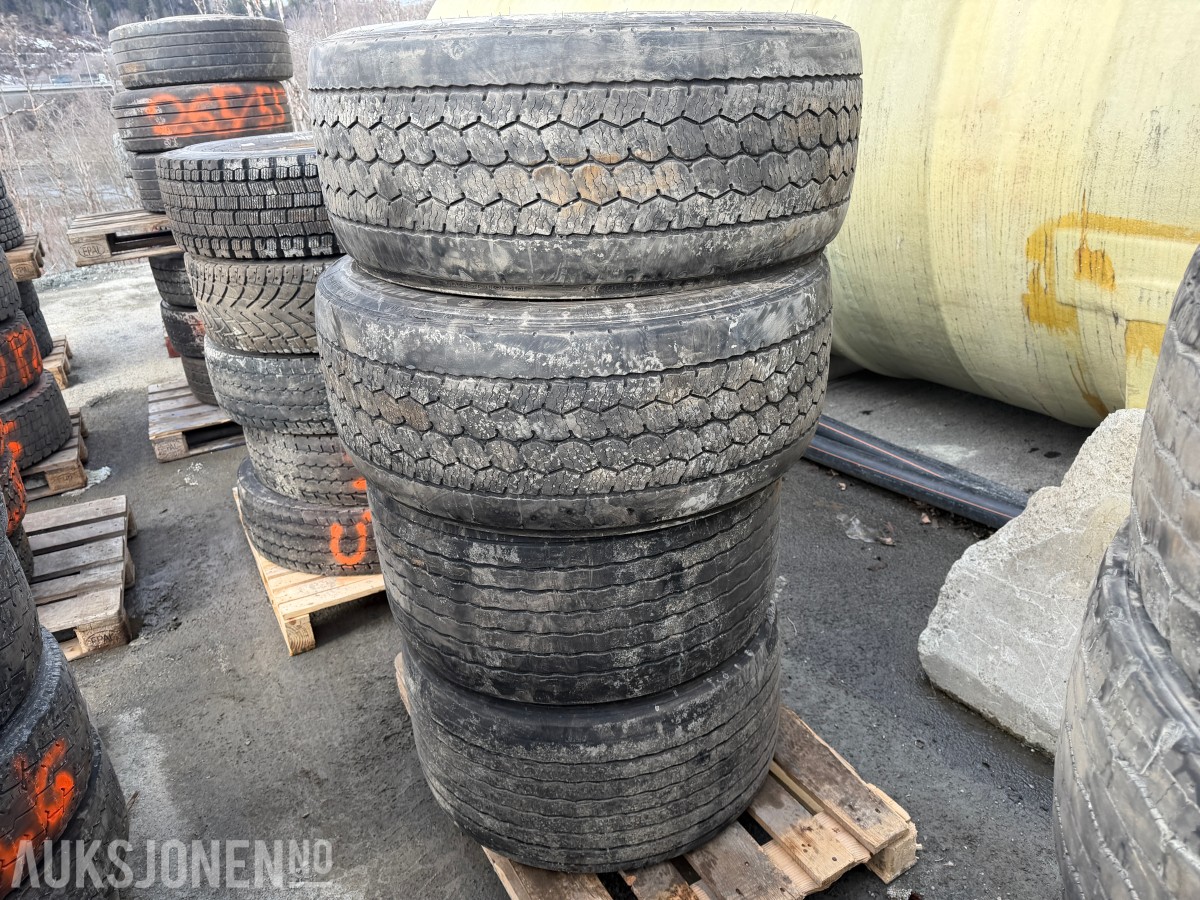 Diverse lastebildekk / tilhengerdekk – 385/55R22.5 + 445/45R19.5