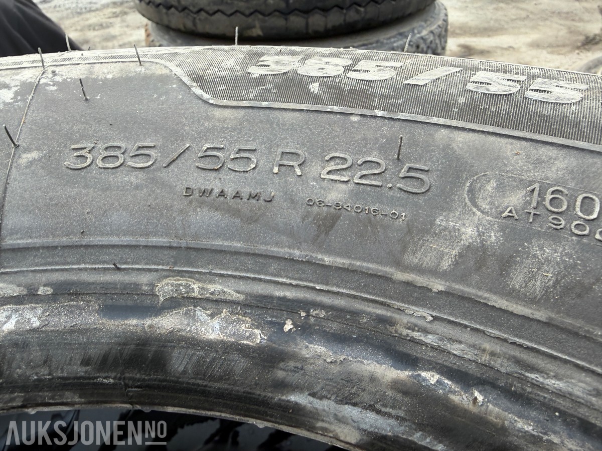 Diverse lastebildekk / tilhengerdekk – 385/55R22.5 + 445/45R19.5