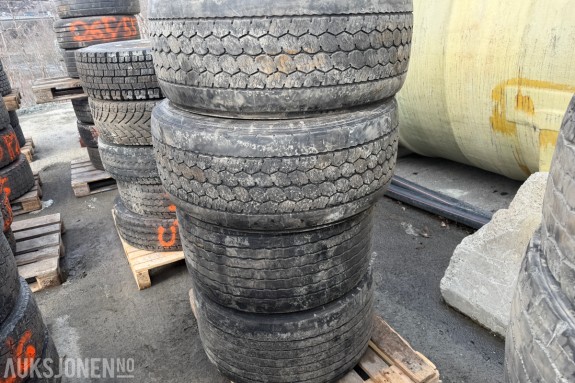 Diverse lastebildekk / tilhengerdekk – 385/55R22.5 + 445/45R19.5