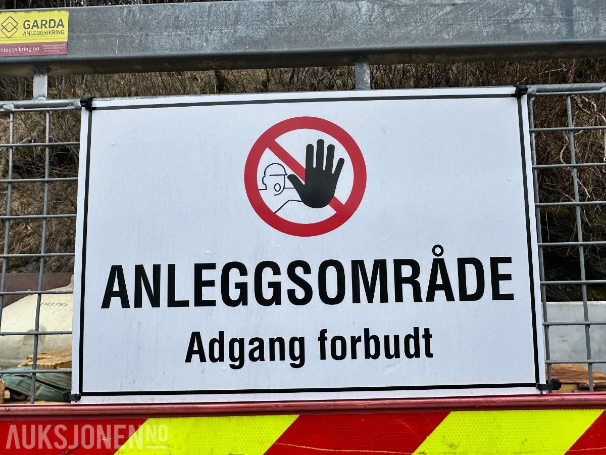 Garda Anleggsikring Anleggsport 6 meter