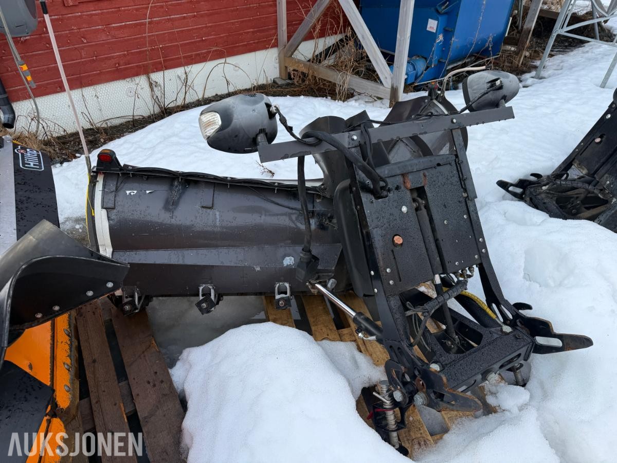 3 stk snøploger – Hilltip SnowStriker + V-plog – m/fester
