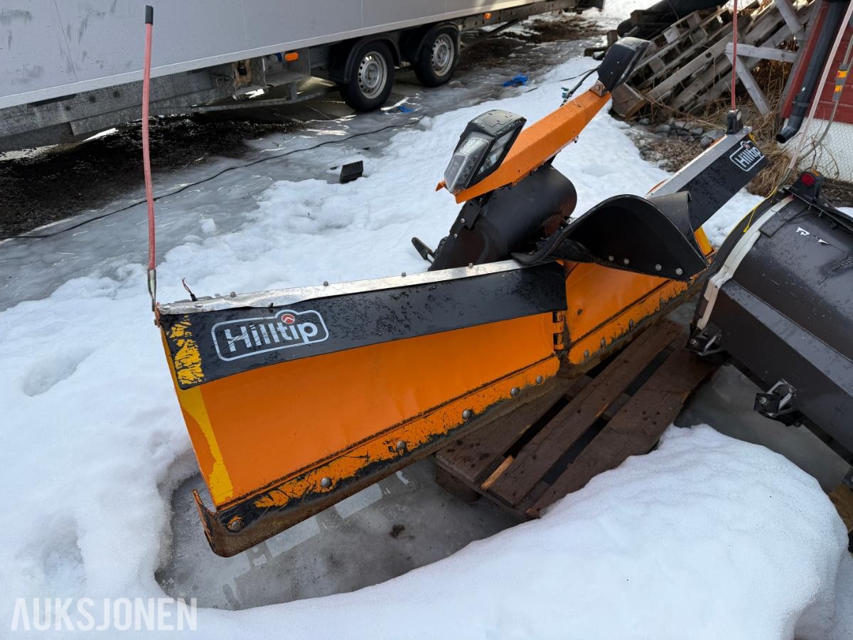 3 stk snøploger – Hilltip SnowStriker + V-plog – m/fester