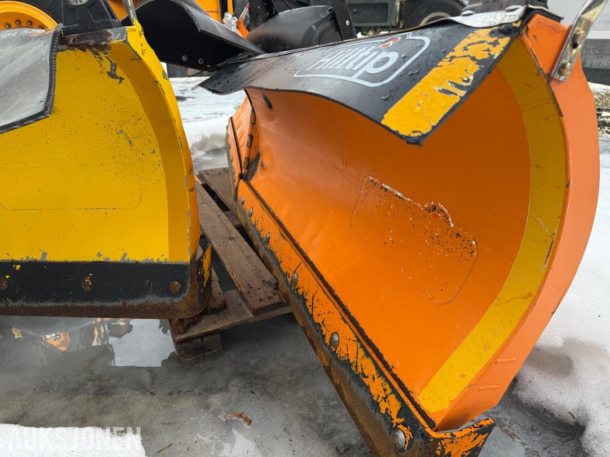 3 stk snøploger – Hilltip SnowStriker + V-plog – m/fester