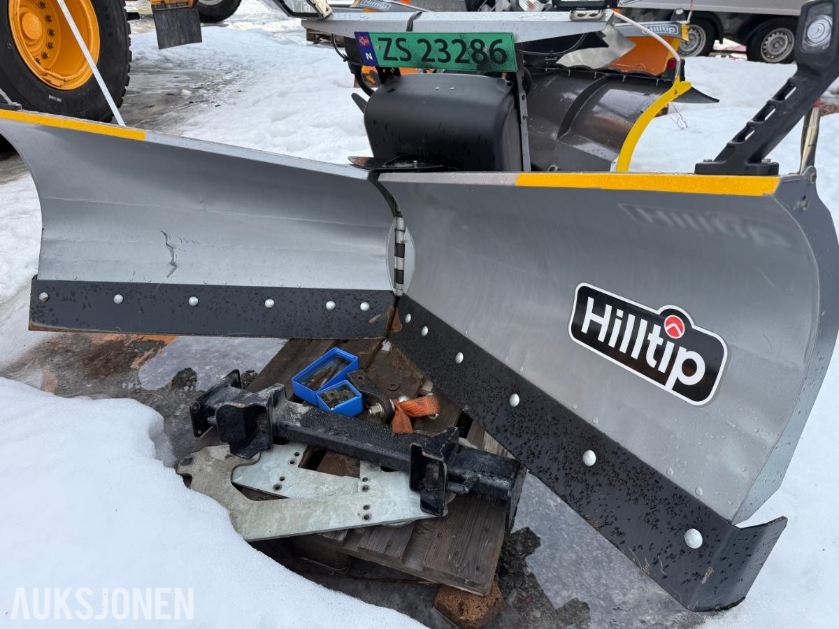 3 stk snøploger – Hilltip SnowStriker + V-plog – m/fester