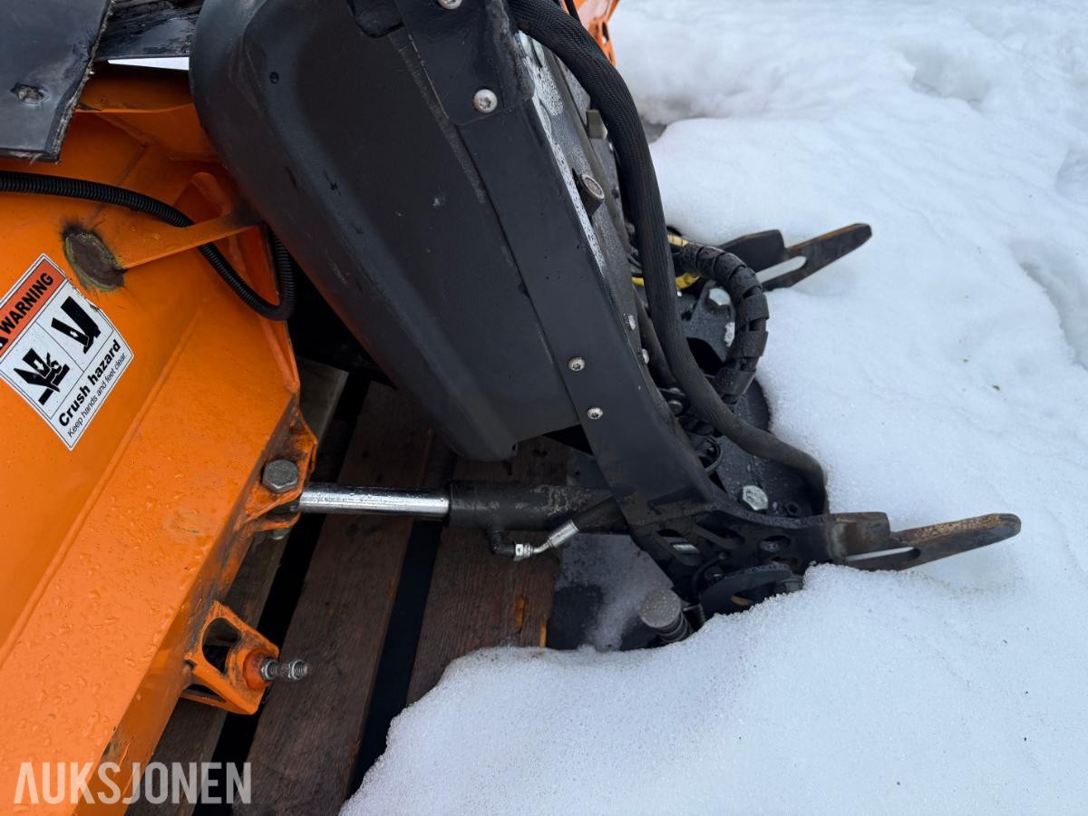 3 stk snøploger – Hilltip SnowStriker + V-plog – m/fester