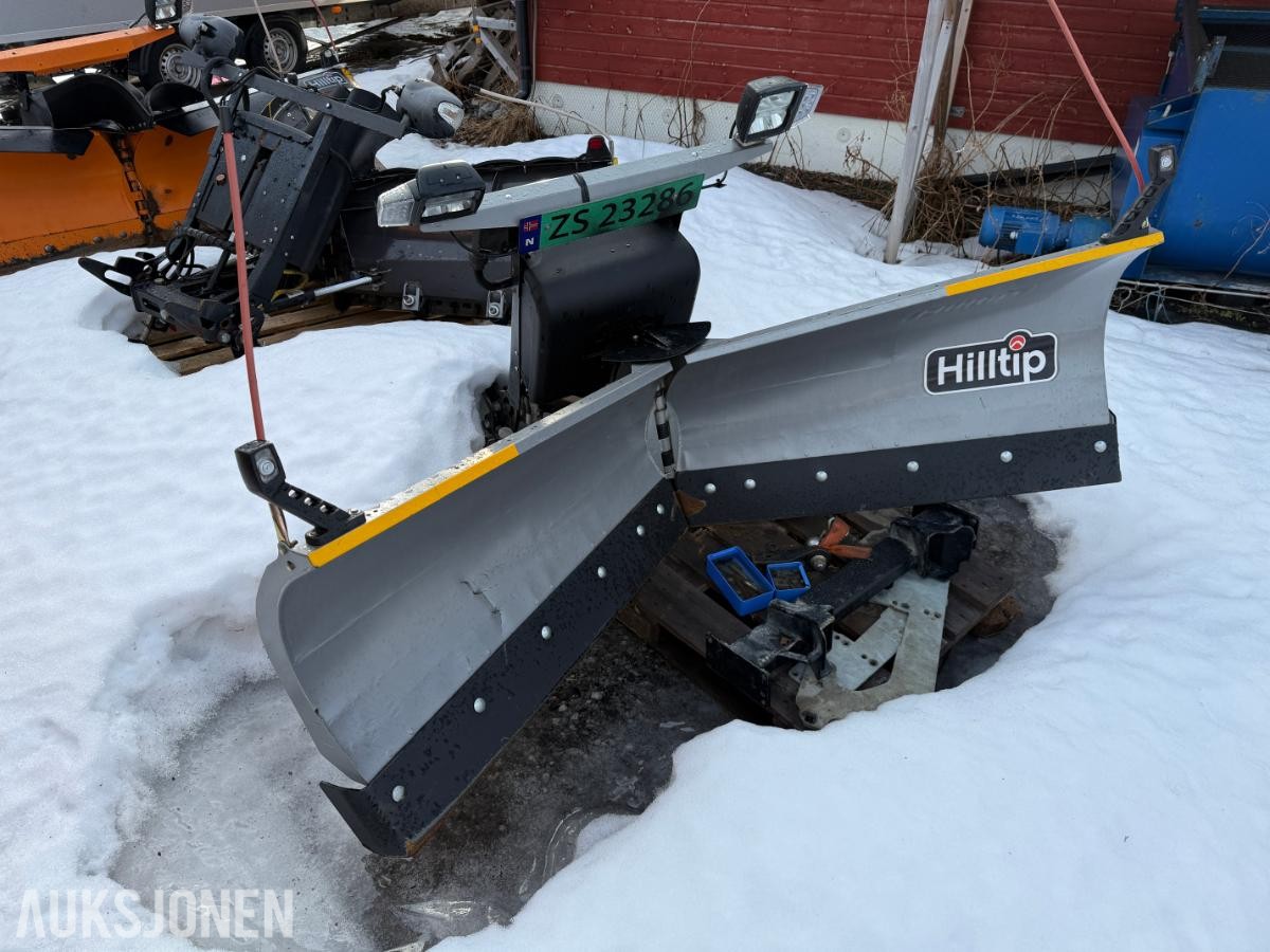 3 stk snøploger – Hilltip SnowStriker + V-plog – m/fester
