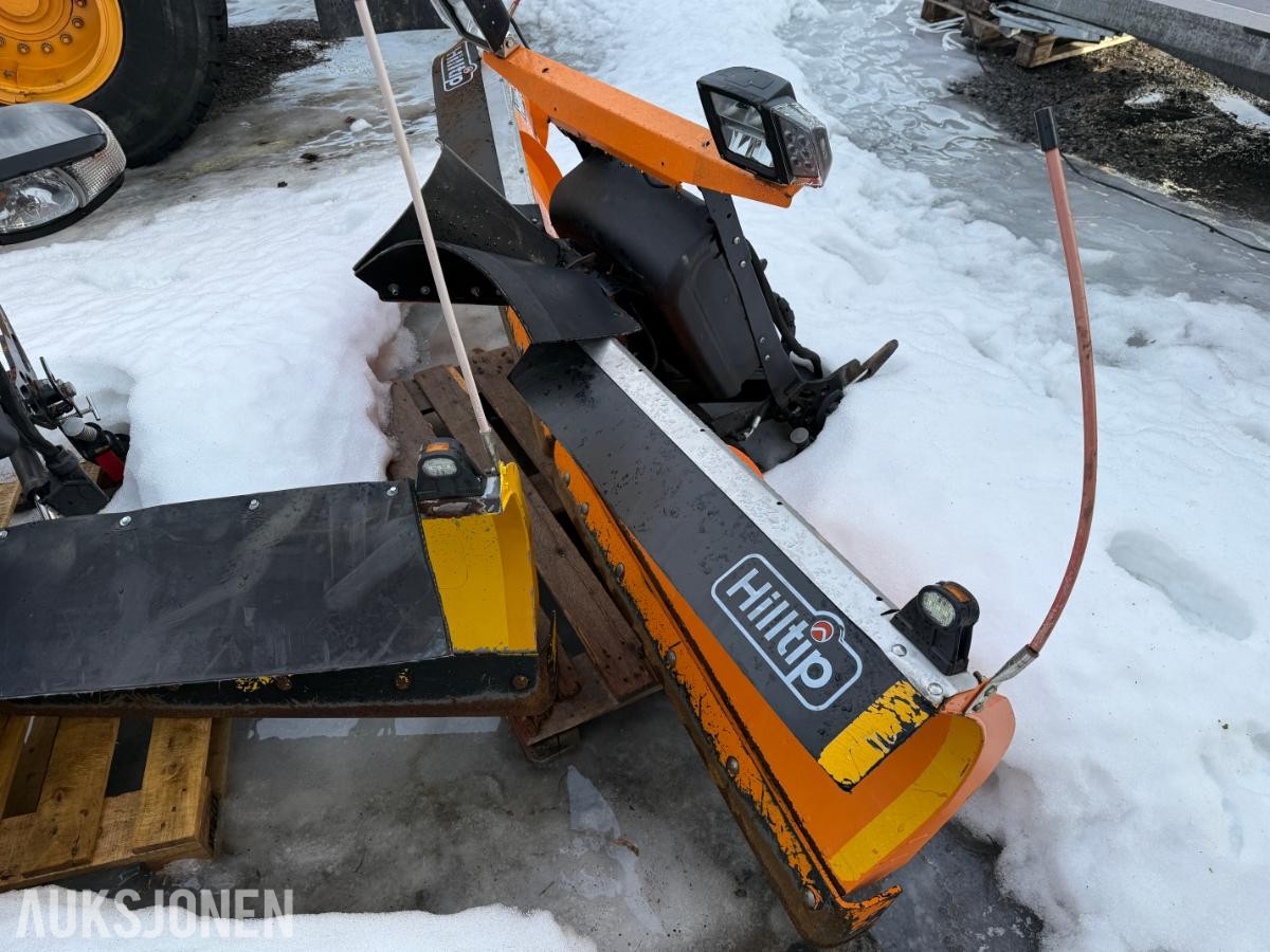 3 stk snøploger – Hilltip SnowStriker + V-plog – m/fester