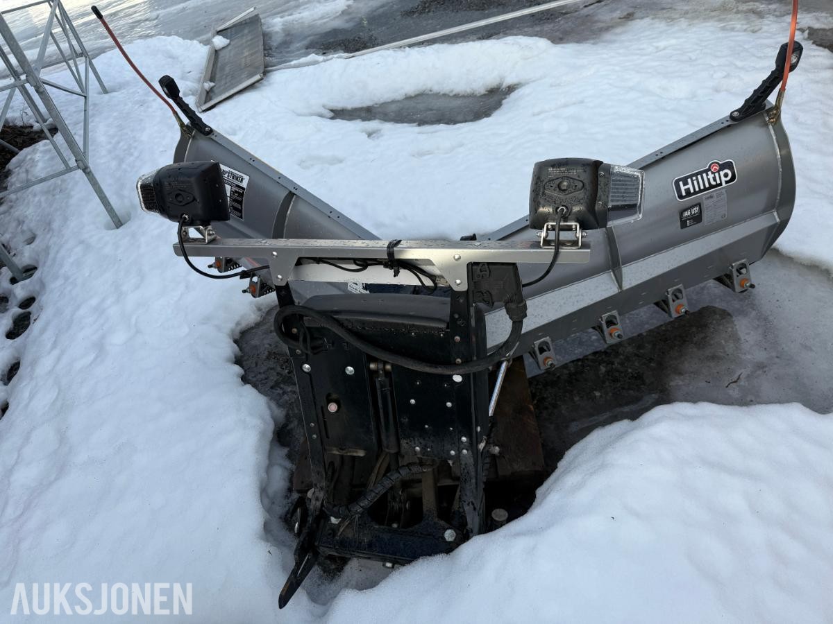 3 stk snøploger – Hilltip SnowStriker + V-plog – m/fester