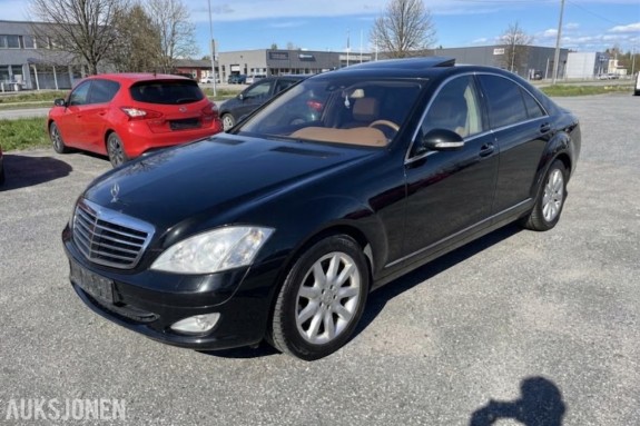 2007 Mercedes-Benz S320 CDI 3.0 235hk 4MATIC automat cruisekontroll hengerfeste keyless soltak eu ok 08.2027