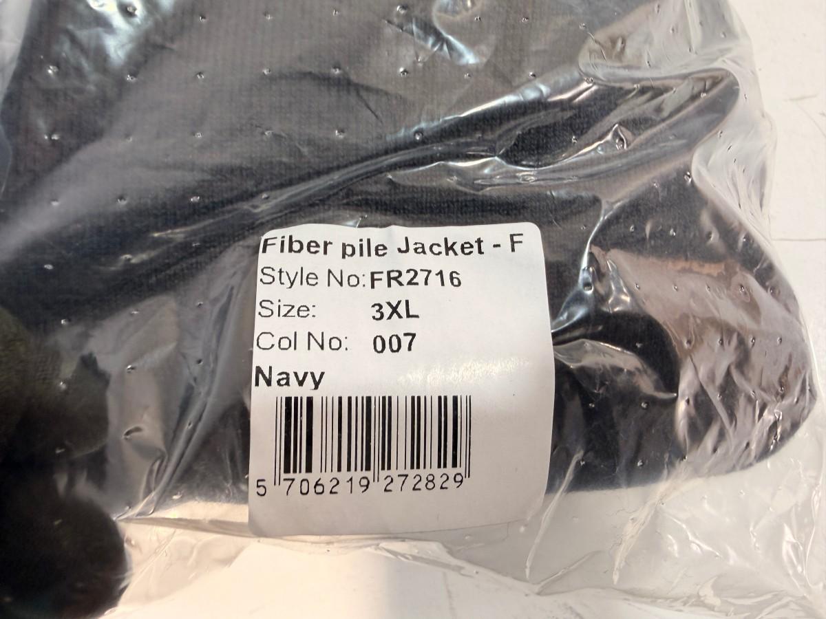 39 stk ELKA FR2716 flammehemmende fiberpelsjakker – 3XL – Navy