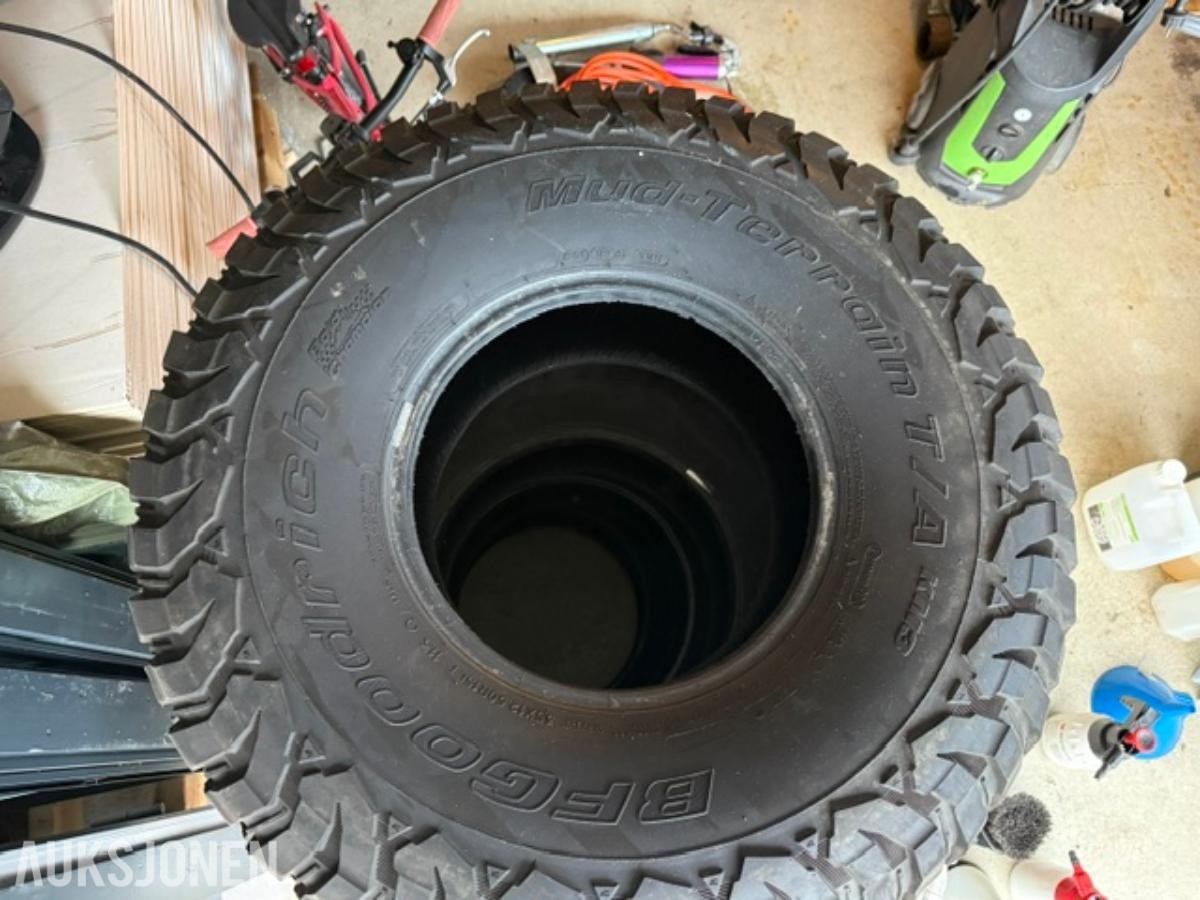 4 stk - BF Goodrich Mud Terrain 35x12.5xr15