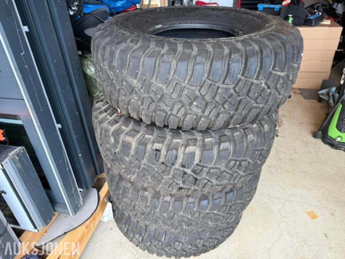 4 stk - BF Goodrich Mud Terrain 35x12.5xr15