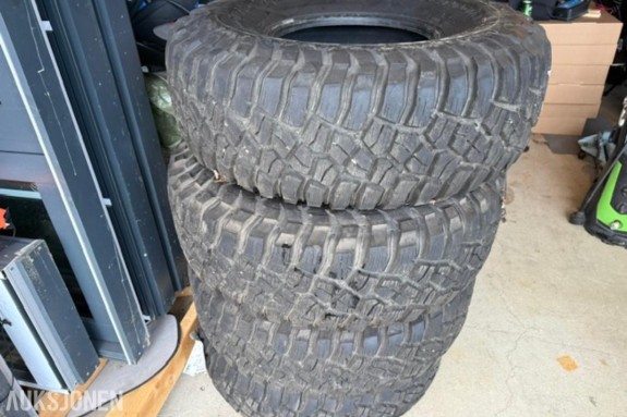 4 stk - BF Goodrich Mud Terrain 35x12.5xr15