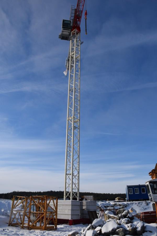 2022 TEREX tårnkran CTT91-5 25 m