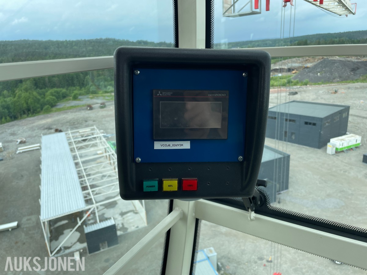 2022 TEREX tårnkran CTT91-5 25 m