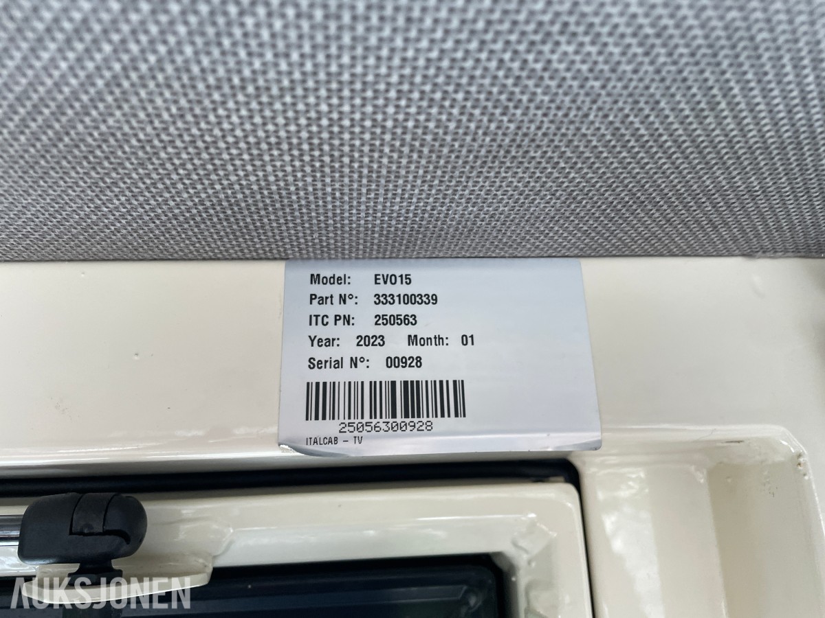 2022 TEREX tårnkran CTT91-5 25 m