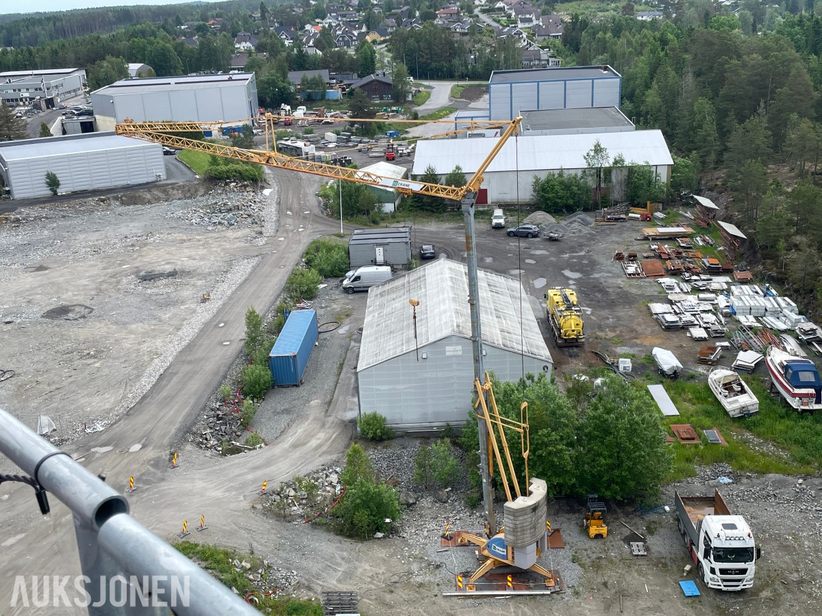 2022 TEREX tårnkran CTT91-5 25 m