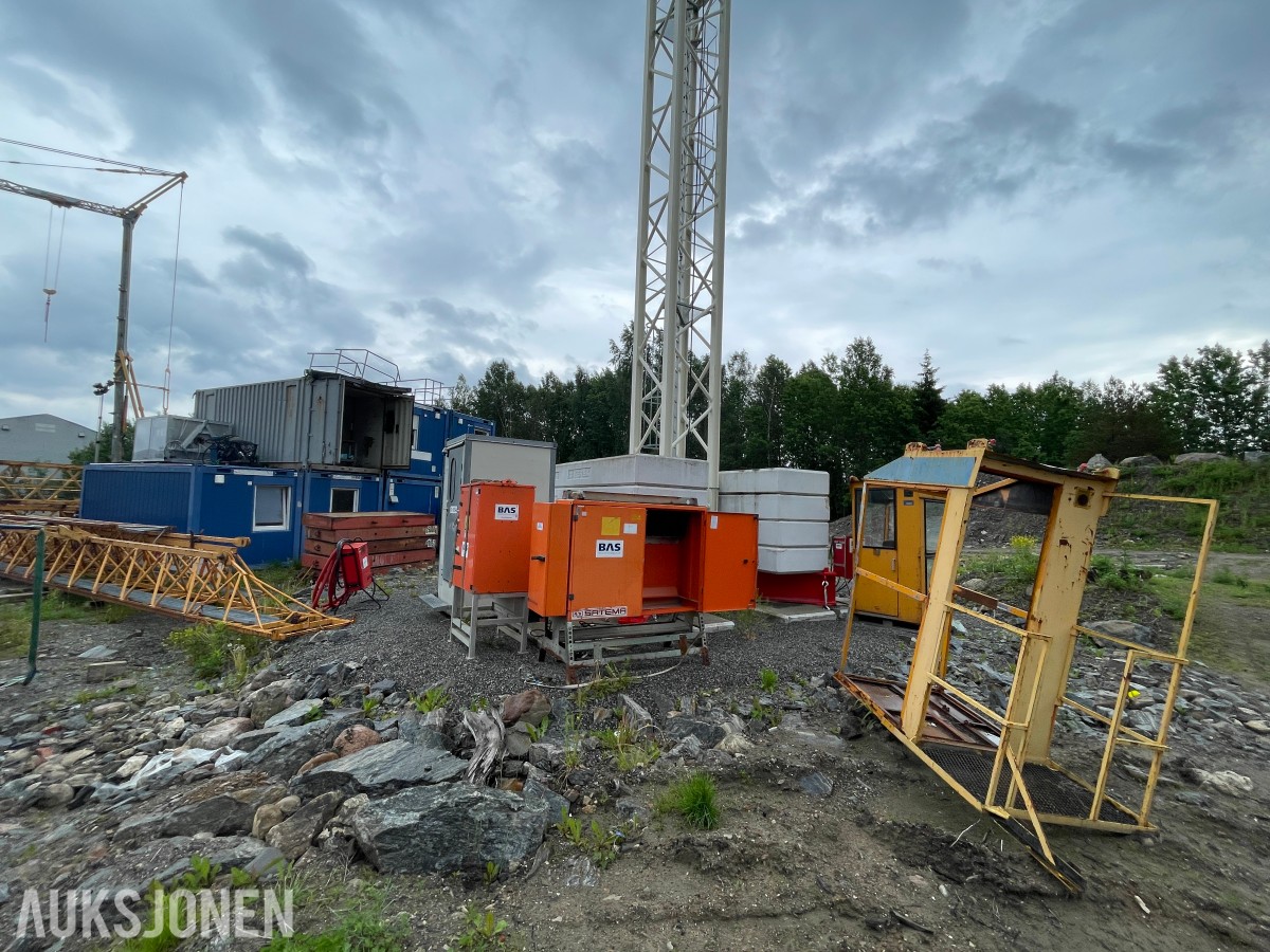 2022 TEREX tårnkran CTT91-5 25 m
