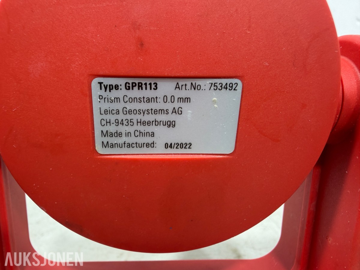 2012 leica 360 Prisme GRZ 122,