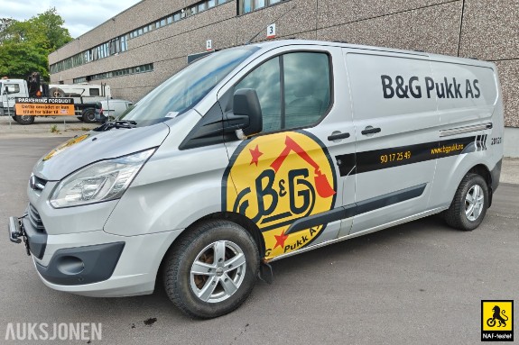 2016 Ford TRANSIT CUSTOM 2.0 D 131HK HENGERFESTE KAMERA VERMER CRUISE INNREDNING 