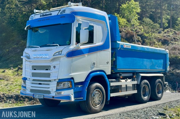 2018 Scania R-serie 6x4 - Tippbil - Eu-godkjent til 04/27 - Km: 392000
