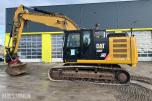 2017 Cat 320FL gravemaskin, GPS, Rototilt R8, boretårn, 2 skuffer