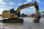 2017 Cat 320FL gravemaskin, GPS, Rototilt R8, boretårn, 2 skuffer