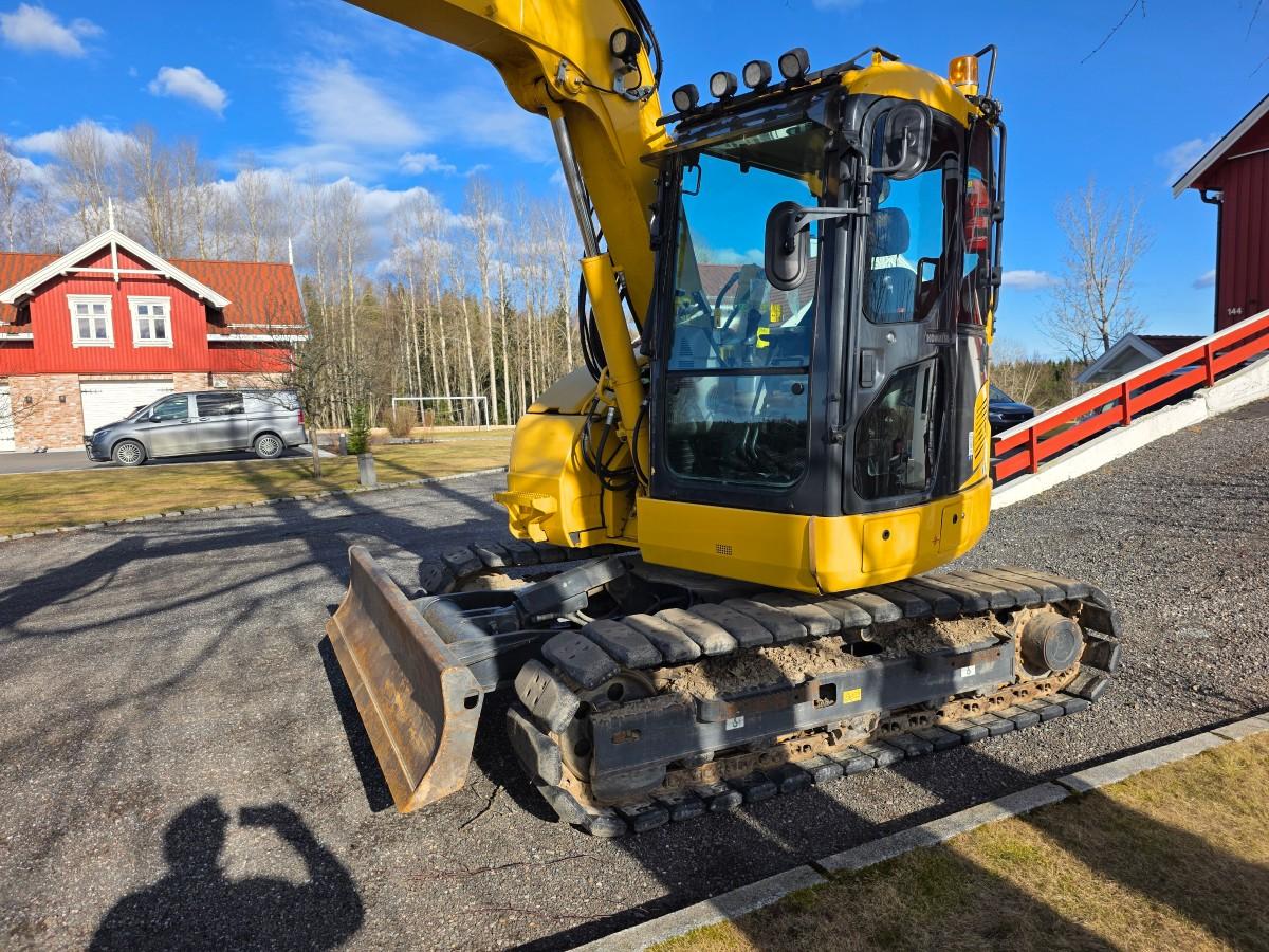 2020 Komatsu PC78US-10 beltegraver R3 rototilt-sentralsmøring Nylig sertifisert