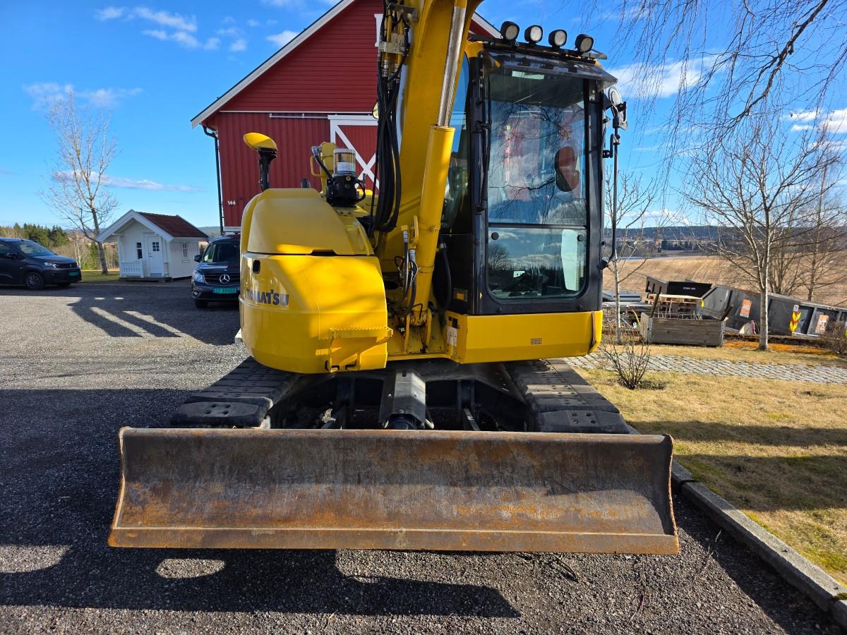 2020 Komatsu PC78US-10 beltegraver R3 rototilt-sentralsmøring Nylig sertifisert