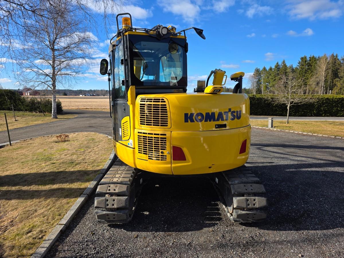 2020 Komatsu PC78US-10 beltegraver R3 rototilt-sentralsmøring Nylig sertifisert