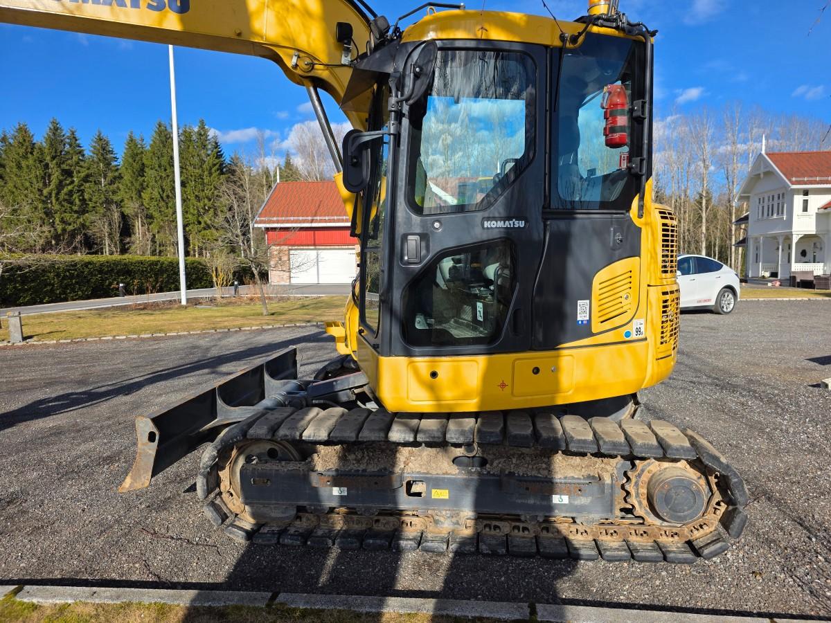 2020 Komatsu PC78US-10 beltegraver R3 rototilt-sentralsmøring Nylig sertifisert