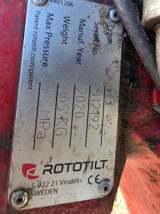 2020 Komatsu PC78US-10 beltegraver R3 rototilt-sentralsmøring Nylig sertifisert