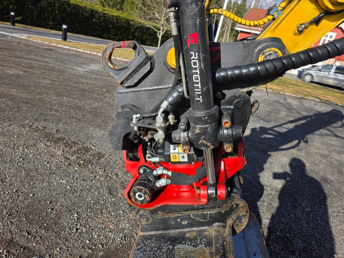 2020 Komatsu PC78US-10 beltegraver R3 rototilt-sentralsmøring Nylig sertifisert