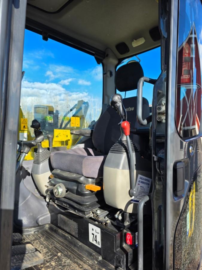 2020 Komatsu PC78US-10 beltegraver R3 rototilt-sentralsmøring Nylig sertifisert