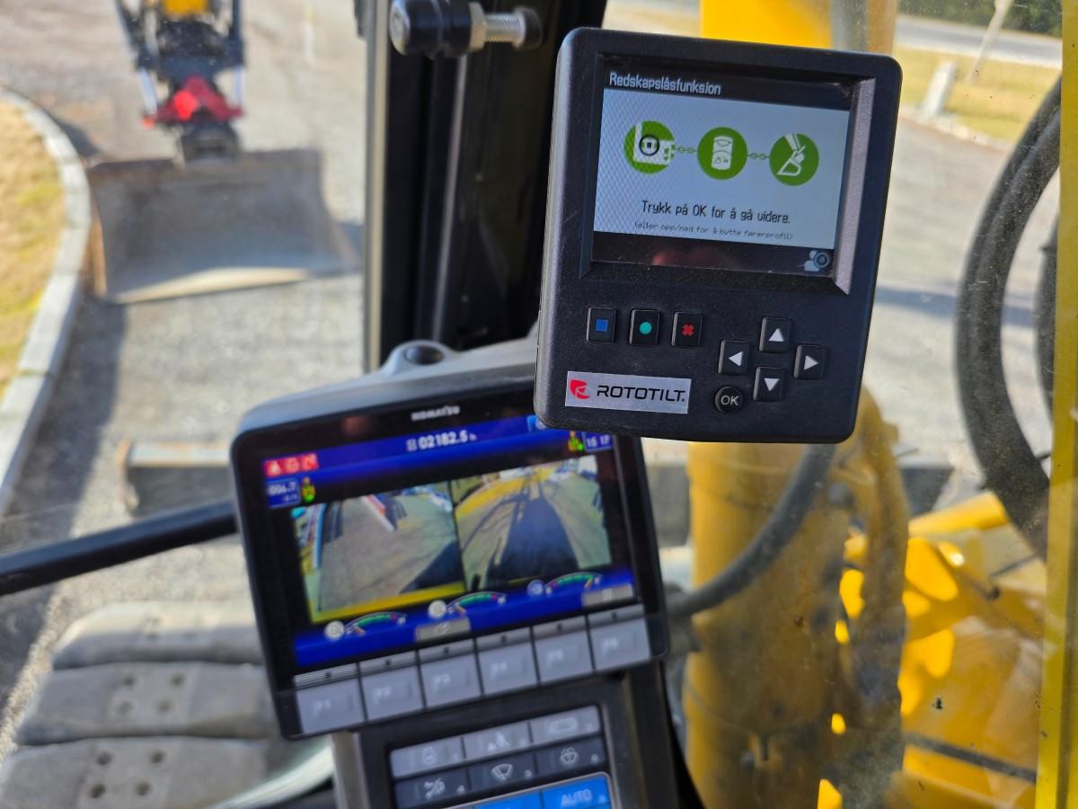 2020 Komatsu PC78US-10 beltegraver R3 rototilt-sentralsmøring Nylig sertifisert