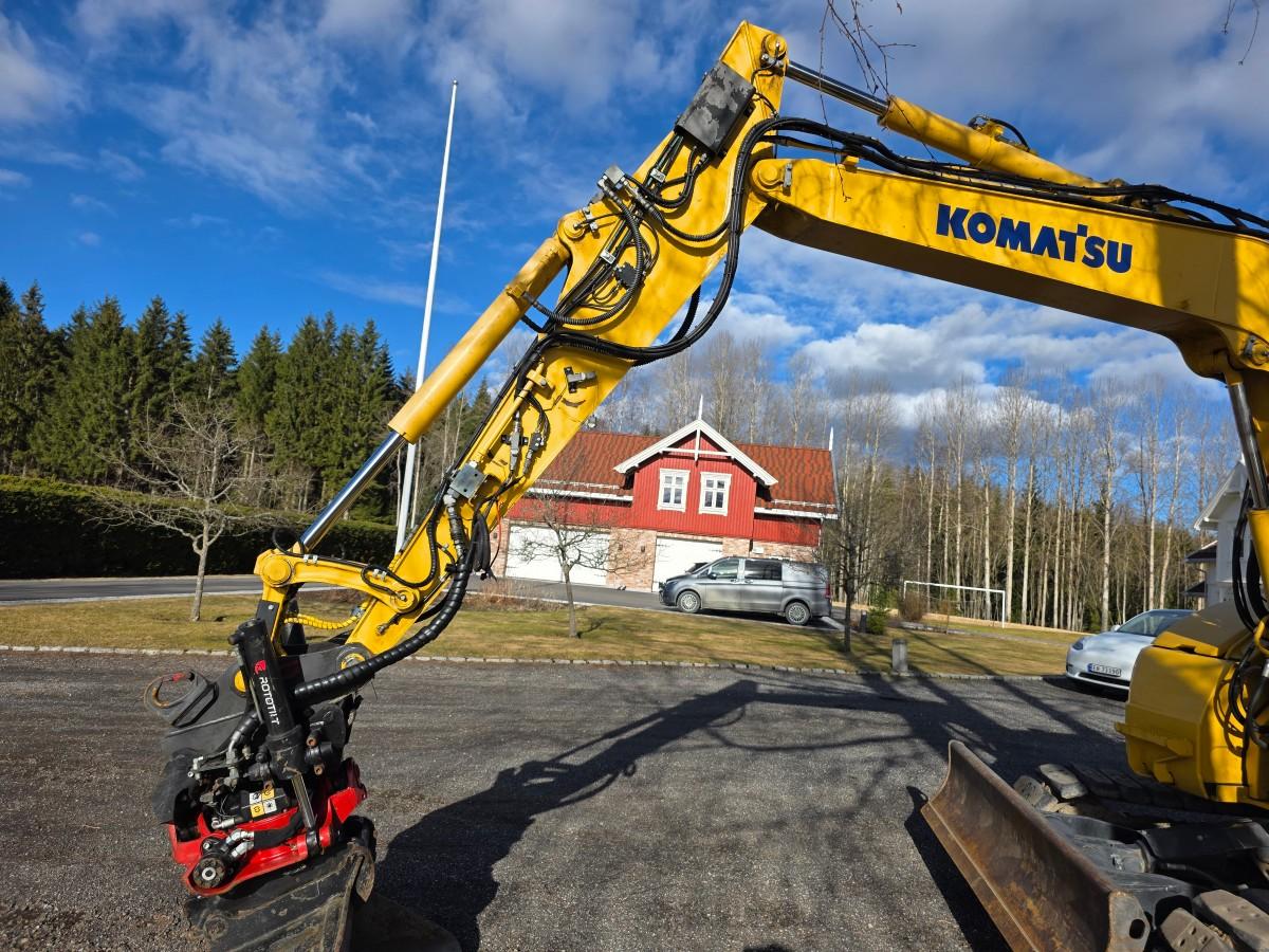 2020 Komatsu PC78US-10 beltegraver R3 rototilt-sentralsmøring Nylig sertifisert