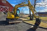 2020 Komatsu PC78US-10 beltegraver R3 rototilt-sentralsmøring Nylig sertifisert