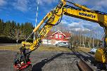 2020 Komatsu PC78US-10 beltegraver R3 rototilt-sentralsmøring Nylig sertifisert
