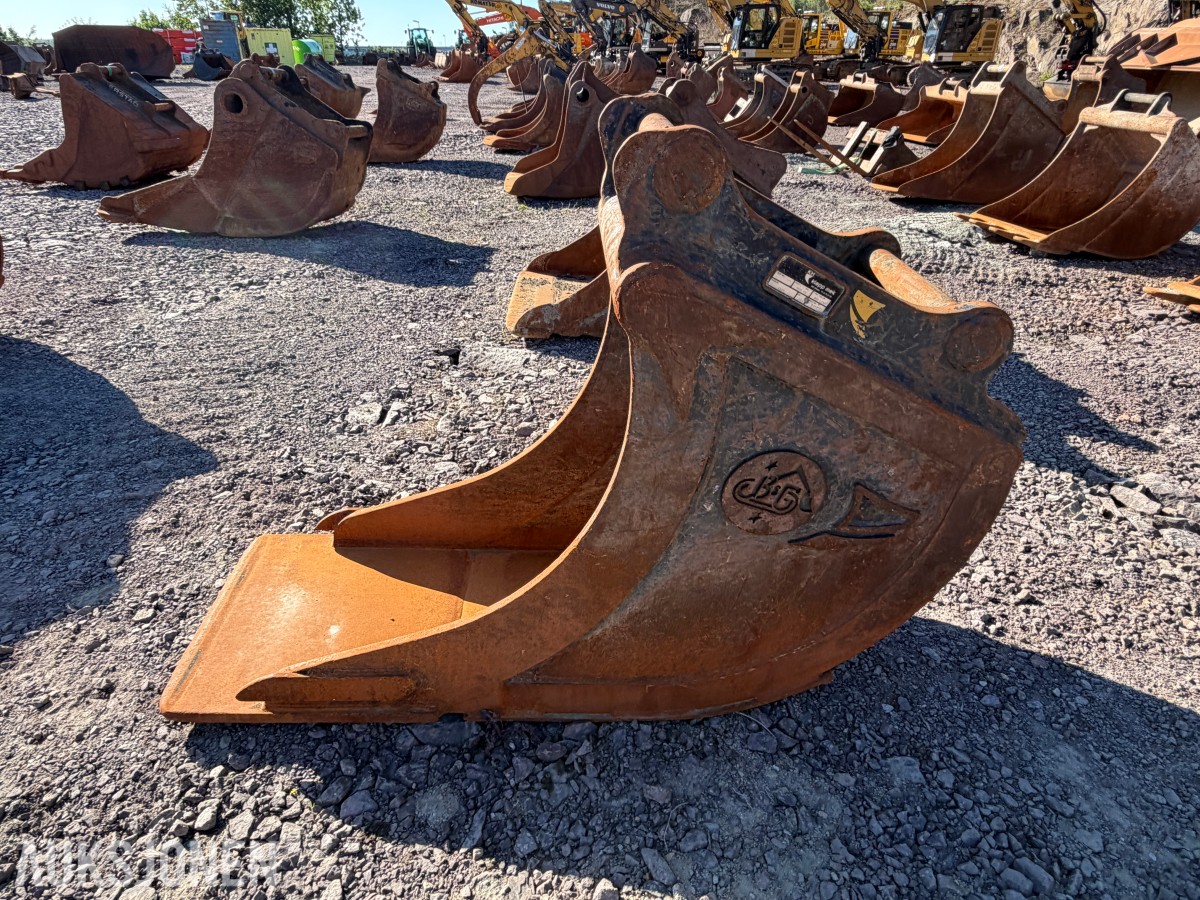 2024 Klepp Mek Grøfteskuff 600L, KM70, Skjærfront