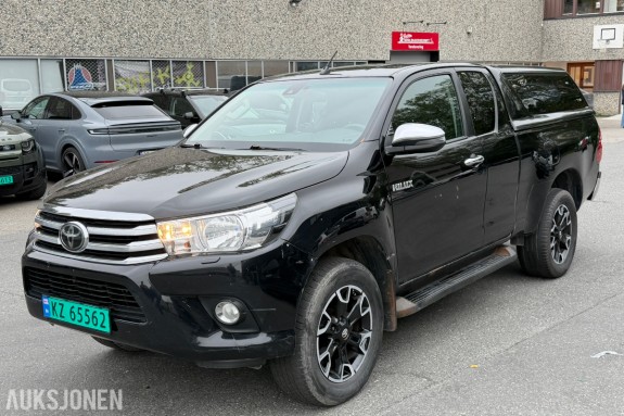 2018 Toyota HiLux, 2,4 D 150 HK 4WD HENGERFESTE HARDTOP NAVI KAMERA CRUISE DIFFSPERRE