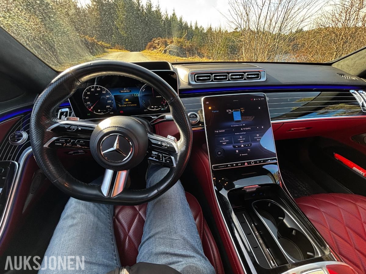 2023 MERCEDES-BENZ S-KLASSE AMG S580E 4MATIC LANG - BURMESTER - AMBIENT